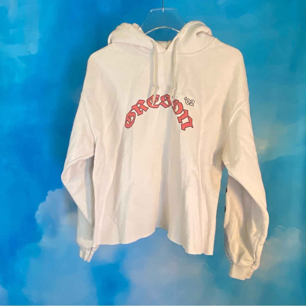 TAN HEAVY BLEND GILDAN PULLOVER DRAWSTRING HOODIE - SZ M